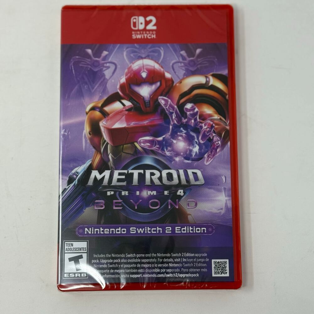 NEW SEALED‎ Metroid Prime 4 Beyond Nintendo Switch Game Samus Sci Fi